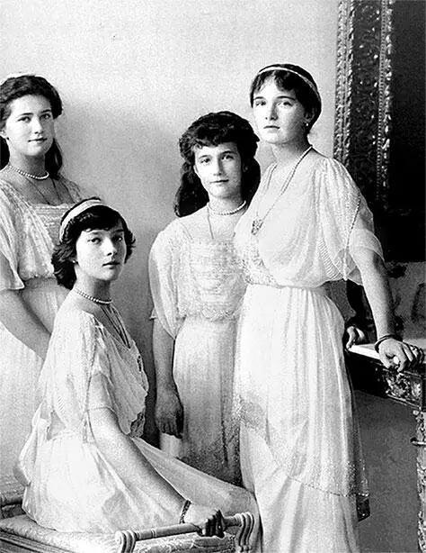 Великие княжны Мария Татьяна Анастасия и Ольга Видел я в доме Распутина двух - фото 7