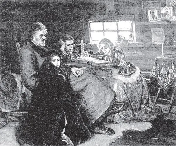 Рис 65 Картина Василия Сурикова Меньшиков в Березове 1883 год Москва - фото 65