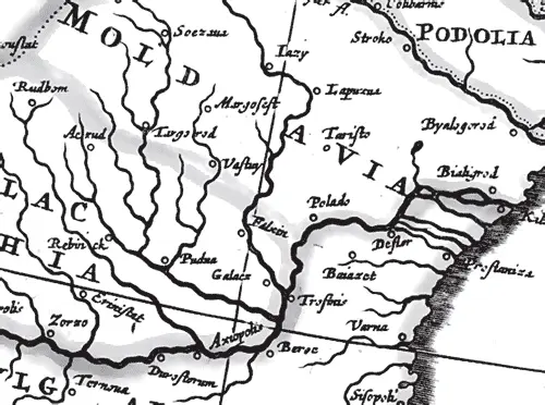 Рис 168 Фрагмент Новейшей карты России Исаака Массы 1638 года - фото 168