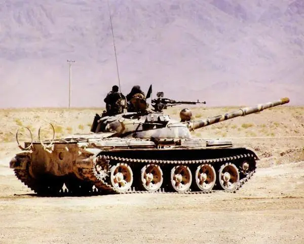 Т62 из состава танкового батальона АНА во время тактических занятий 2006 год - фото 120