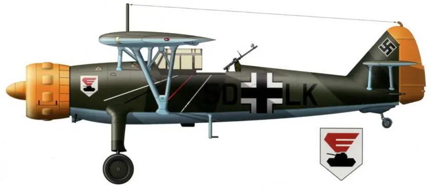 Hs 126А1 из состава 2Н31 Гоеция май 1941 г Андрей ХАРУК Морская - фото 44