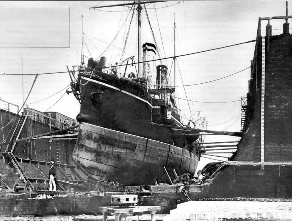 Леопард в сухом доке Предположительно начало 1890х гг Хорошо видна форма - фото 78