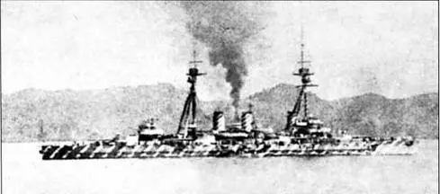 Сэтцу в камуфлированной окраске 1915 г Служба После вступления в строй в - фото 104
