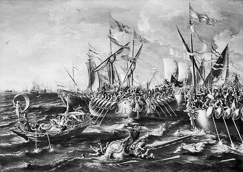 Сражение при Акциуме Лоренцо Кастро 1672 г Военные перспективы кажутся - фото 26