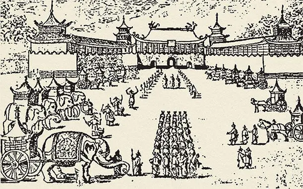 Аудиенция в Каракоруме Рисунок XVII в Глава вторая О внешнем виде лиц о - фото 58
