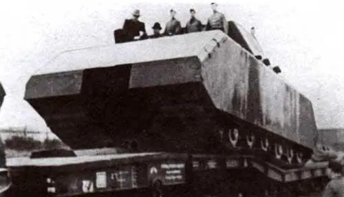 Погрузка танка 2051 на платформы для отправки в Куммерсдорф Октябрь 1944 года - фото 75