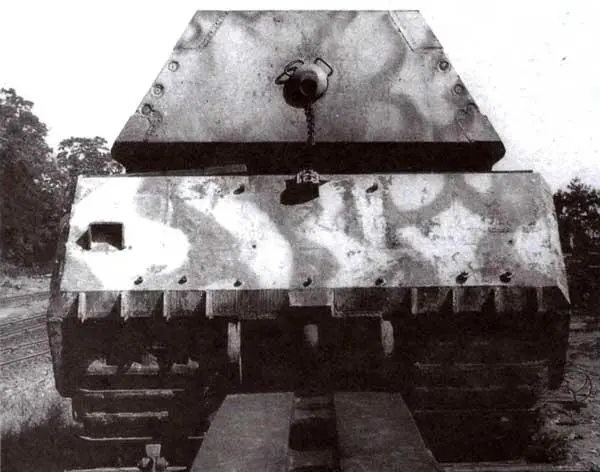 Трофейный танк Маус на НИБТПолигоне в Кубинке 1946 год Танк Маус на - фото 99