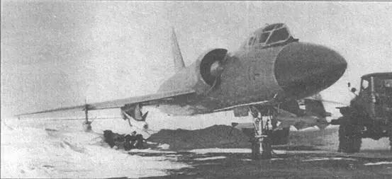 Ту128М из 72го ГвАП перед вылетом Андерма май 1986 г Ту128М - фото 60