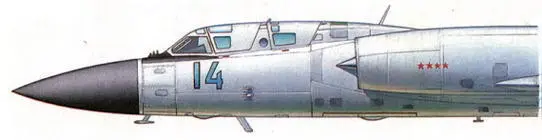Ту128М законцовка киля прямая из 350го АП Аэродром Братск 1986 г На - фото 65