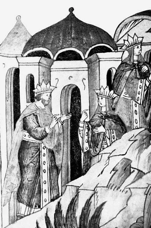 Рис 69 Фрагмент предыдущего рисунка Круглое здание покрытое пологом в - фото 69