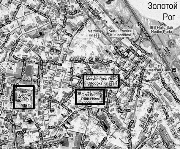 Рис 83 Расположение церкви Матери Марии Марии Монгольской между мечетью - фото 83