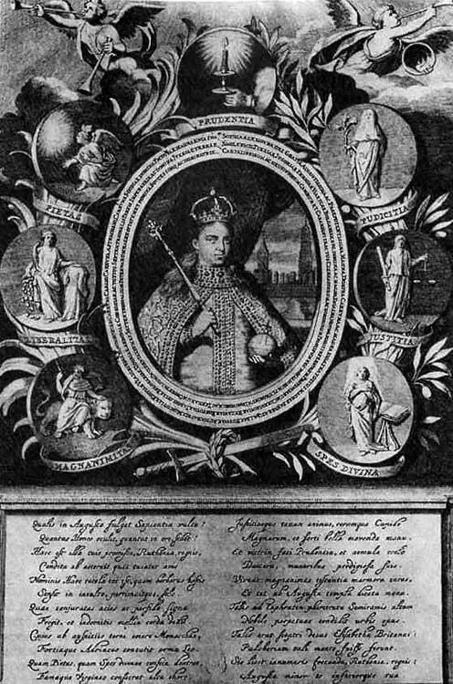 Рис 15 Царевна Софья Алексеевна Гравюра по оригиналу А Блотелинга Около - фото 20