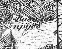 Рис 466 Увеличенный фрагмент карты Москвы 1860 года с названием Вавилон - фото 163