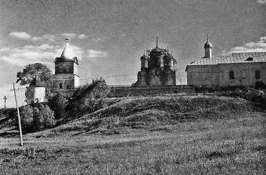 Рис 643 Лужецкий Богородице Рождественский монастырь в Можайске Вид с - фото 276