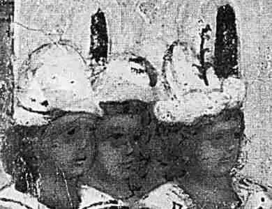 Рис 32 Увеличенный фрагмент иконы Русские юноши в чалмах Взято из 48 - фото 33