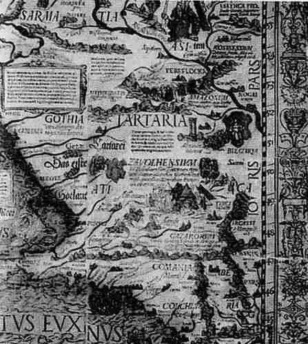 Рис 62 Фрагмент карты Карла V и Фердинанда XVI век POTENTISS ACINVICTISS - фото 63