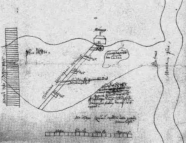 Рис 107 Старинный план примерно 1670 года устья московской реки Яузы Хорошо - фото 109