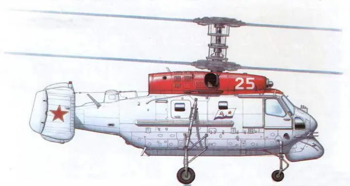 Ка25ПС авиагруппа ТАКР Минск лето 1979 г Ка25Ц 555го - фото 64