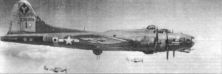 Операция Фрэнтик1 началась Над Венгрией B17G из 99й BG и Р51В из 325й - фото 76