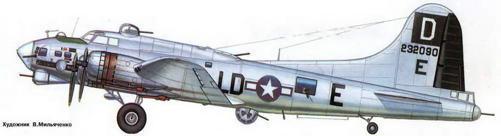 B17G30DL из 418го BS 100й BG 8й воздушной армии участник операции - фото 80