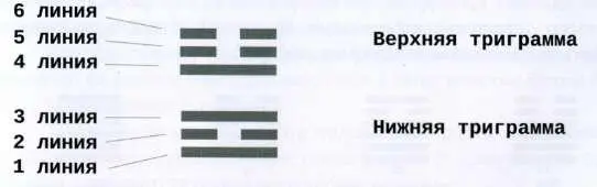 Гексаграмма 55Изобилие Любая рассматриваемая линия может быть сплошной ян - фото 3