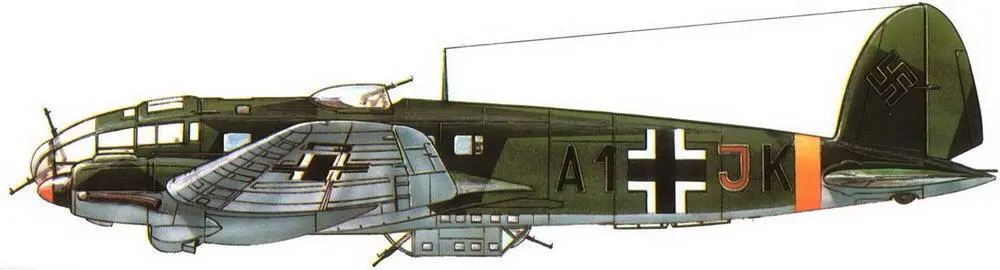 He 111H5 из IKG 53 Продолжение следует Приложение чертежи Ми24 - фото 137