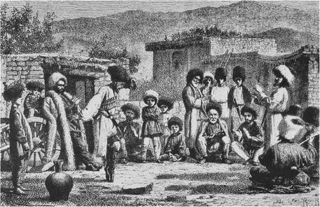 В Верещагин Лезгинка 18641867 гг В селении целых семь пиров святых - фото 113