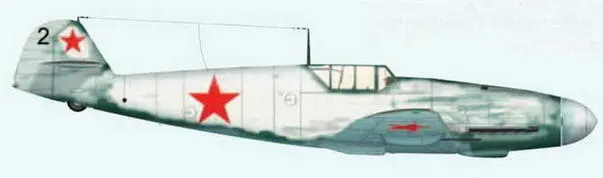 Истребитель Bf109G2R6 13903 захваченный под Сталинградом и проходивший - фото 120