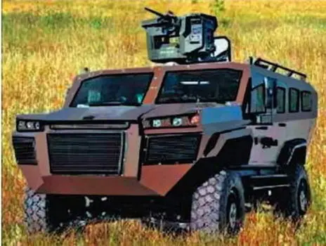 Бронированная машина Ejder 4x4 Дракон Легкая бронированная машина - фото 66