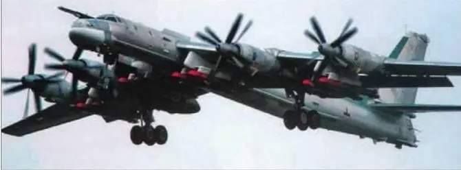 Снимки усовершенствованного самолета Ту95МС с подвесками для крылатых ракет - фото 18