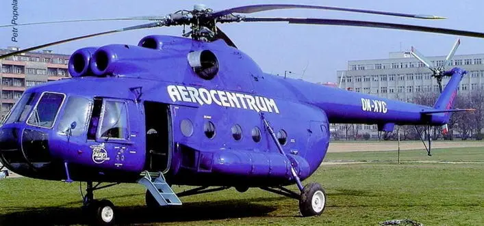 Ми8Т сер 0952 чешской компании Aerocentrum Прага 19 марта 2001 г - фото 75