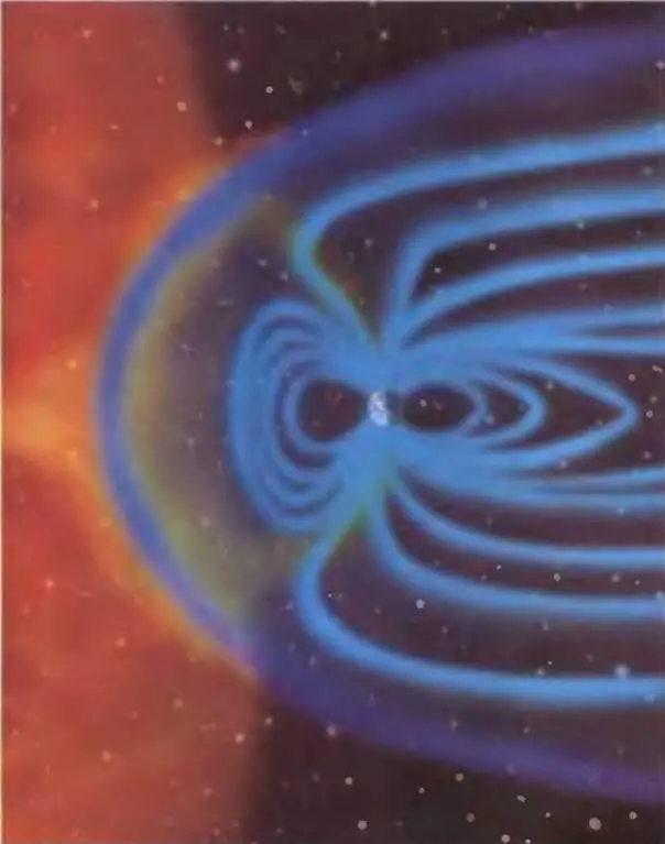 Земная магнитосфера защищает нашу планету от солнечного ветра потока - фото 2
