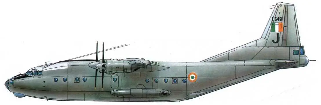 Ан12БК ВВС Индии Ан12БКППС ВВС СССР аэродром Домна ЗабВО конец 80х - фото 54