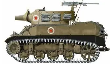 САУ М8 вверху и М7 югославской армии 1945 г Стюарты - фото 168