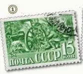 В середине войны 3 мая 1943 г увидела свет серия марок с миниатюрами - фото 72