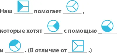 Бланки с пропусками Покажите как альтернативы могут создавать ценность - фото 151