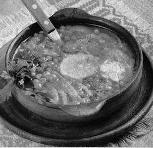 Луковый суп с чесноком Продукты 8 средних зубчиков чеснока 2 большие - фото 408
