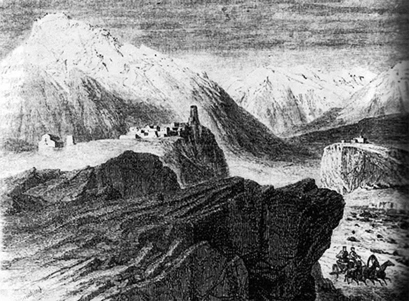 О Т М Бланшар Башня в селении Сиони 1858 г Примечательно что на рисунке - фото 13