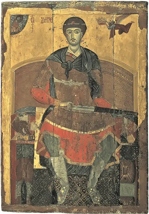 Неизвестный русский иконописец Заказанная ДимитриемВсеволодом икона с - фото 42