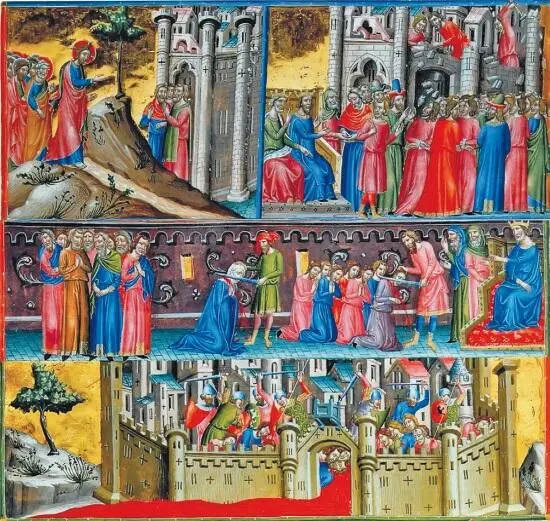 Резня во время штурма Иерусалима в 1099 году Миниатюра XIII в Владения - фото 175