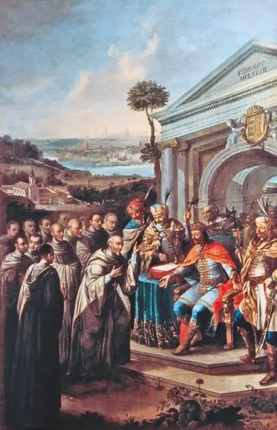 Стефан Дорфмайстер Король Бела III основывает церковь в монастыре в - фото 210