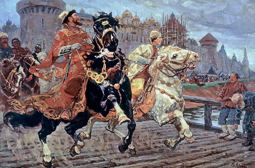 Юный Иван на прогулке М Авилов К счастью именно в те годы когда великий - фото 61