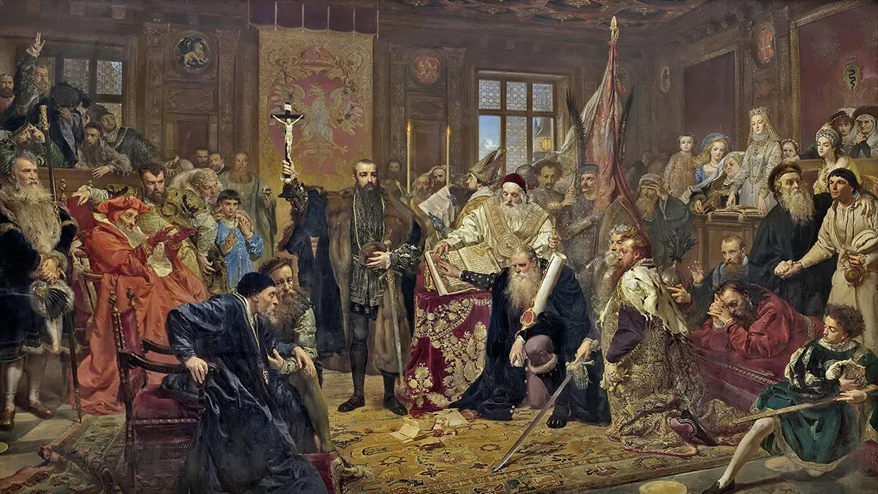Люблинская уния Я Матейко Последствия этого акта не сулившего Москве ничего - фото 87