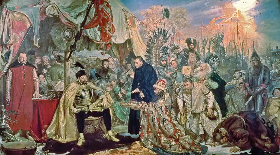 Стефан Баторий под Псковом Я Матейко Тратить время на долгую осаду Баторий - фото 90