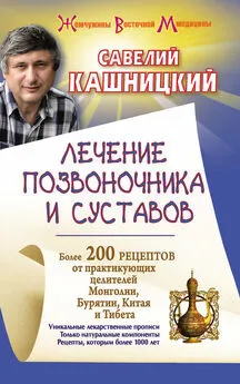 Савелий Кашницкий - Лечение позвоночника и суставов. Более 200 рецептов от практикующих целителей Монголии, Китая, Бурятии и Тибета