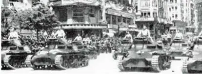 PzlB из Bandera de Carros de Combate de la Legion на параде победы - фото 98