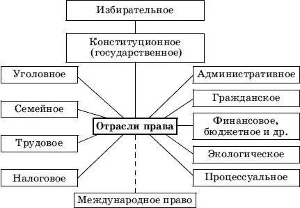 Рис 2 Отрасли права Таким образом признаками права являются нормативный - фото 2