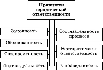 Рис 11 Принципы юридической ответственности Наказание применяется в целях - фото 11