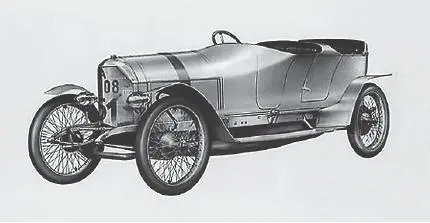 Одна из ранних гоночных машин Поршестаршего 20 Только вперед К 1910 году - фото 20