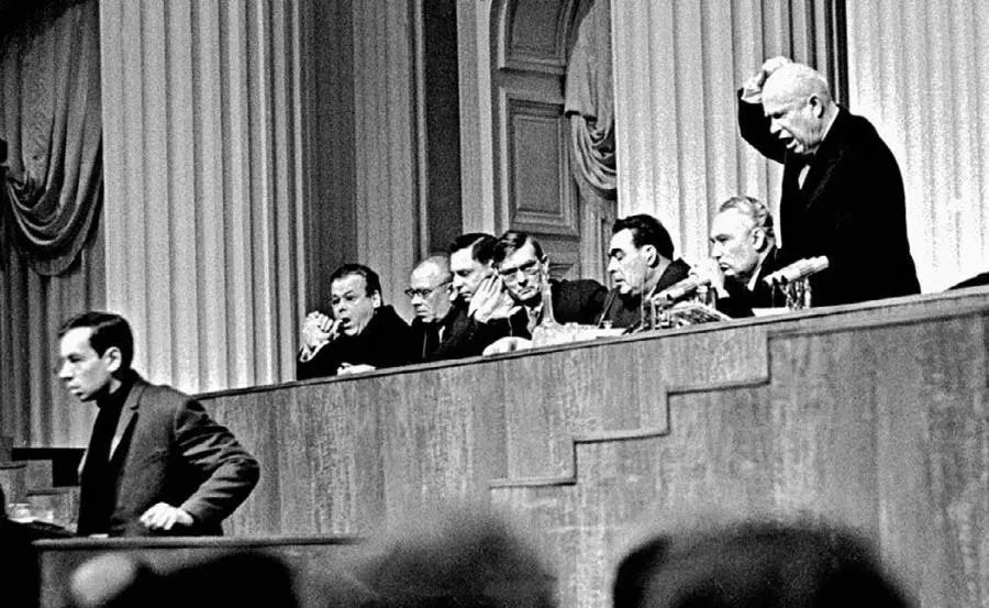 Москва Кремлевский дворец съездов Март 1963 г Разгромная речь НСХрущева на - фото 50